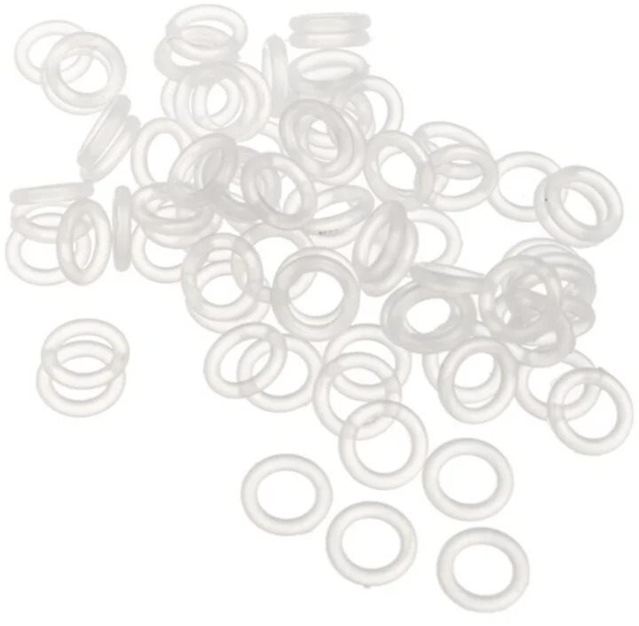 Glorious MX O-Ring Thin, mäkké, úzke, priehľadné, 120 Príslušenstvo...