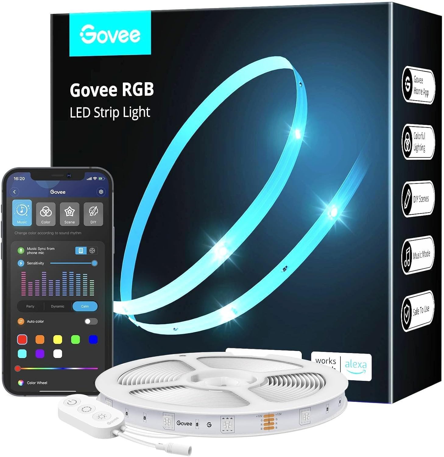 Govee WiFi RGB Smart LED Streifen 5m LED-Streifen