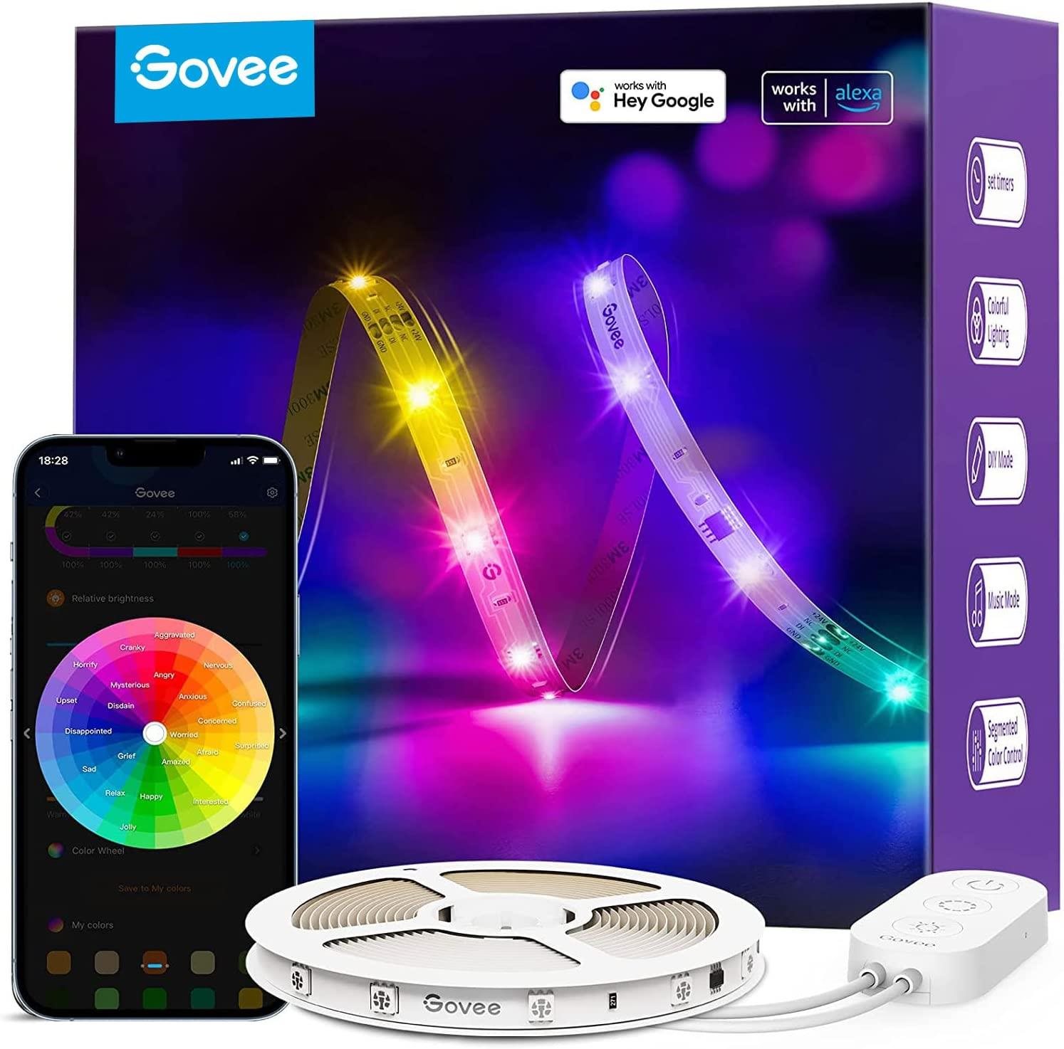 Govee WiFi RGBIC Smart LED PRO Streifen 10m LED-Streifen
