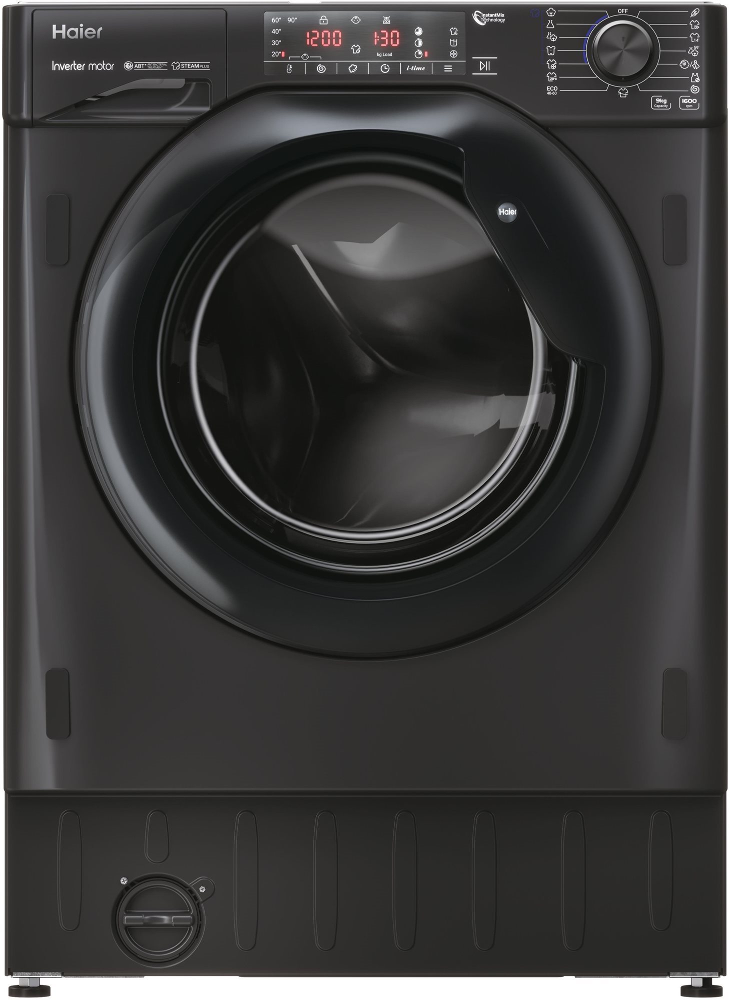 HAIER HWQ90B416FWBB-S Series 4 Vstavaná práčka