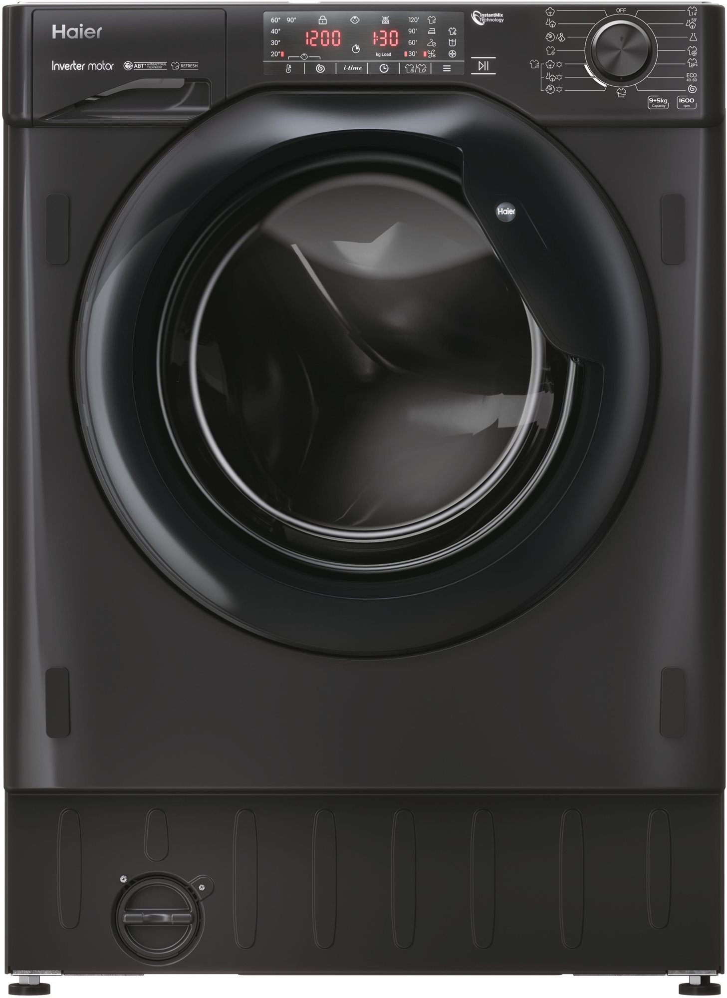 HAIER HWDQ90B416FWBB-S Series 4 Vstavaná práčka so sušičkou