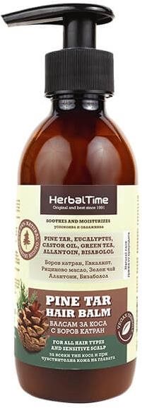 HERBAL TIME Balzam na vlasy s borovicovým dechtom 240 ml Balzam na...