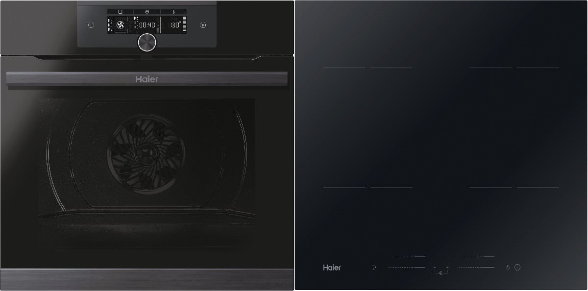 HAIER HWO60SM5F8BH + HAIER HAIPSJ64MC Set rúra a varná doska