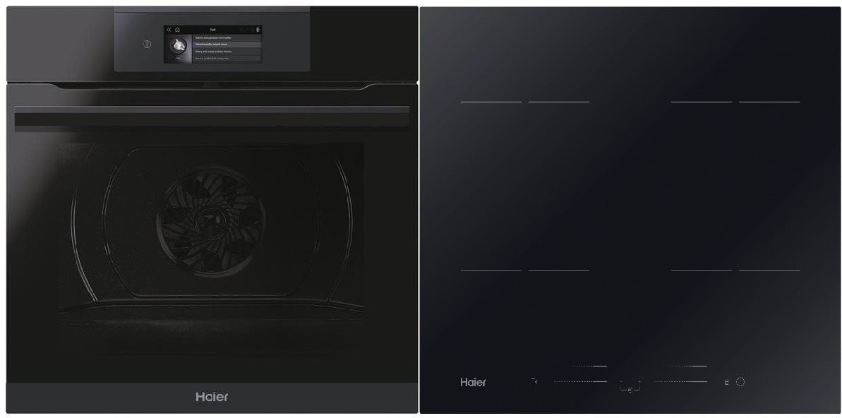HAIER HWO60SM6T5BH + HAIER HAIPSJ64MC Set rúra a varná doska
