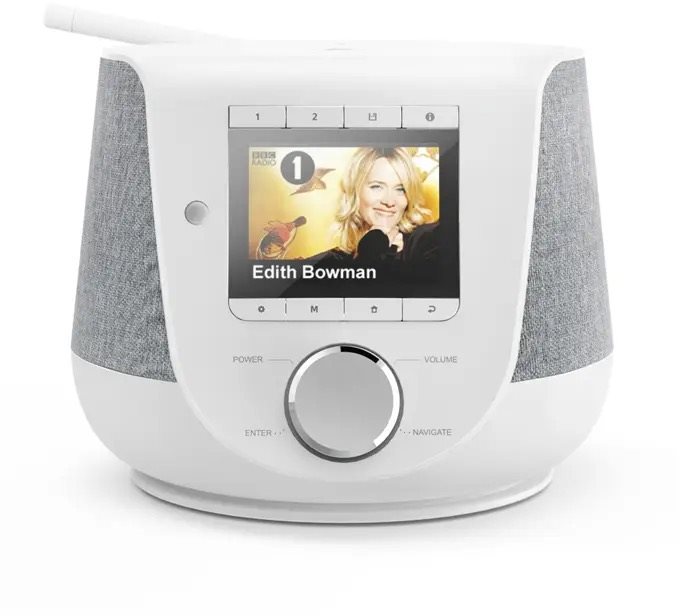 Hama DIR3200SBT, FM/DAB/DAB+/, Bluetooth, bílé Rádio