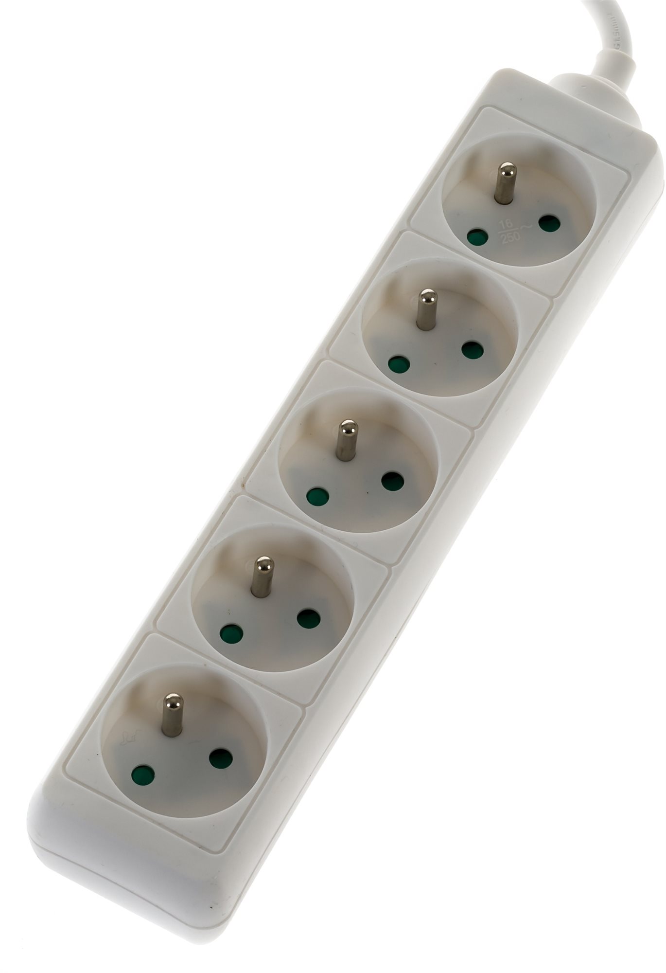 WowME predlžovací prívod 230V 5× zásuvka 5 m Predlžovací kábel