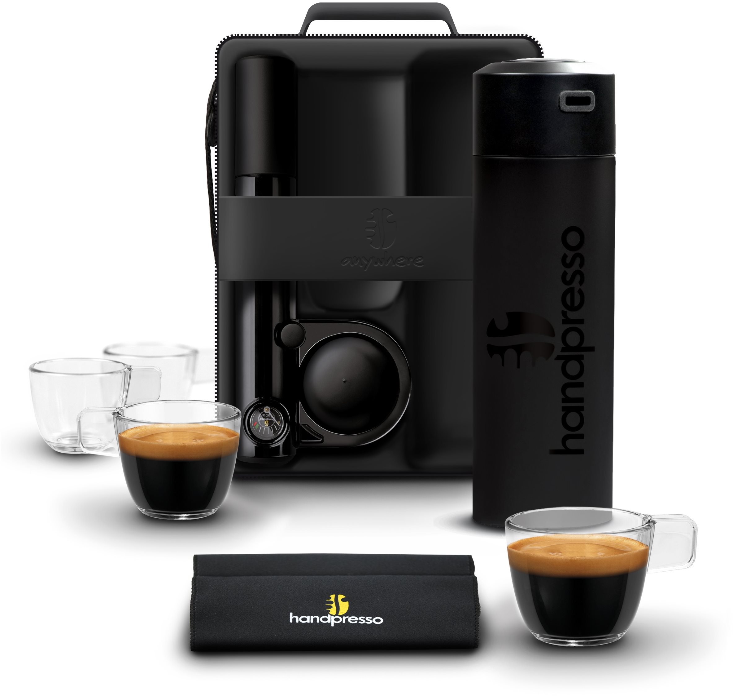 Handpresso Outdoor SET Hybrid Black Reisekaffeemaschine