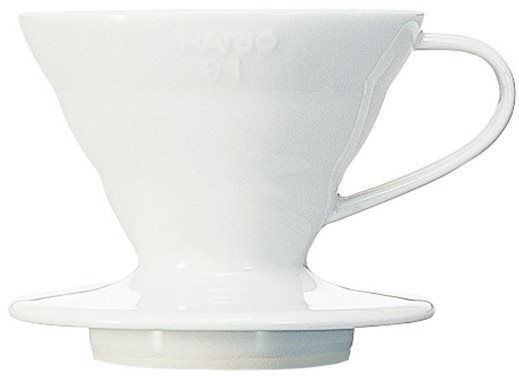 Hario Dripper V60-01, keramický, bílý Překapávač