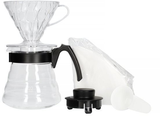 Hario V60 Craft Coffee Maker, set (dripper+konvice+filtry) Překapávač