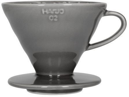 Hario Dripper V60-02, keramický, šedý Překapávač