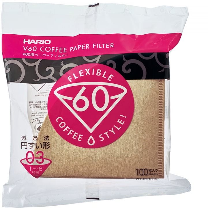 Hario Misarashi V60-03 papír kávéfilter, fehérítetlen, 100 db...