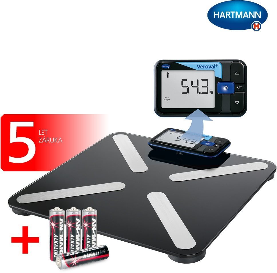 Hartmann Veroval , pese-personne numérique intelligente Pese-personne