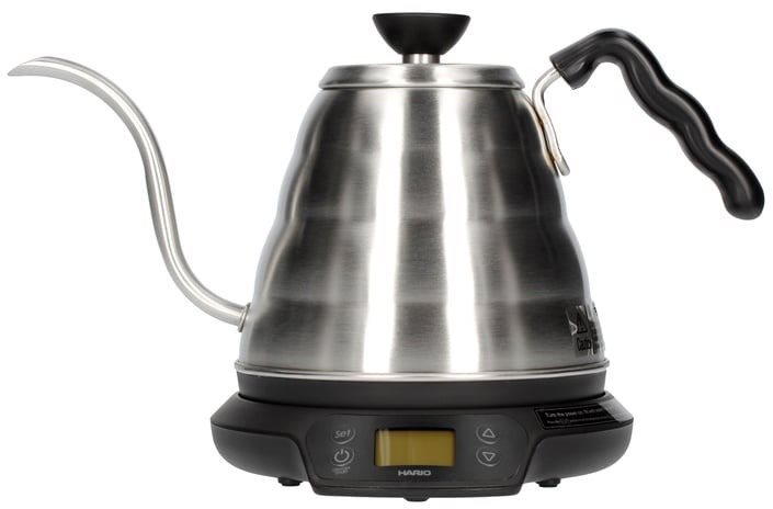 Hario Buono V60, hőmérséklet-szabályozással, 800 ml Teáskanna