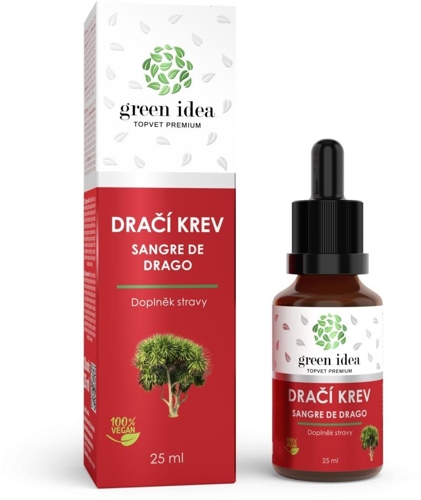 GREEN IDEA Dračí krev 25 ml Sangre de drago Doplněk stravy