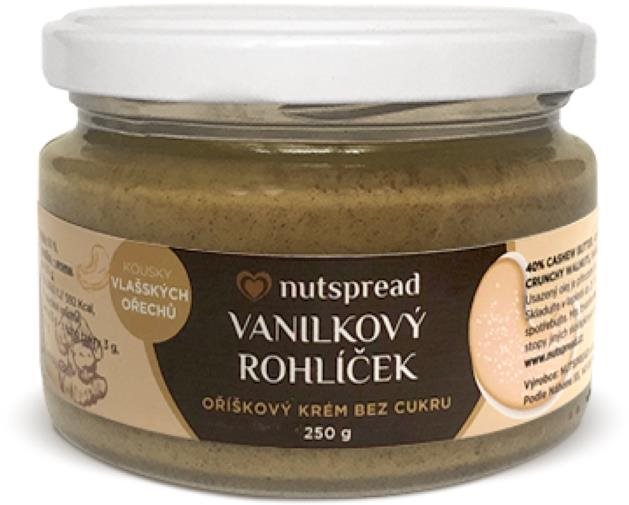 Nutspread Vanilkový rohlíček Ořechový krém