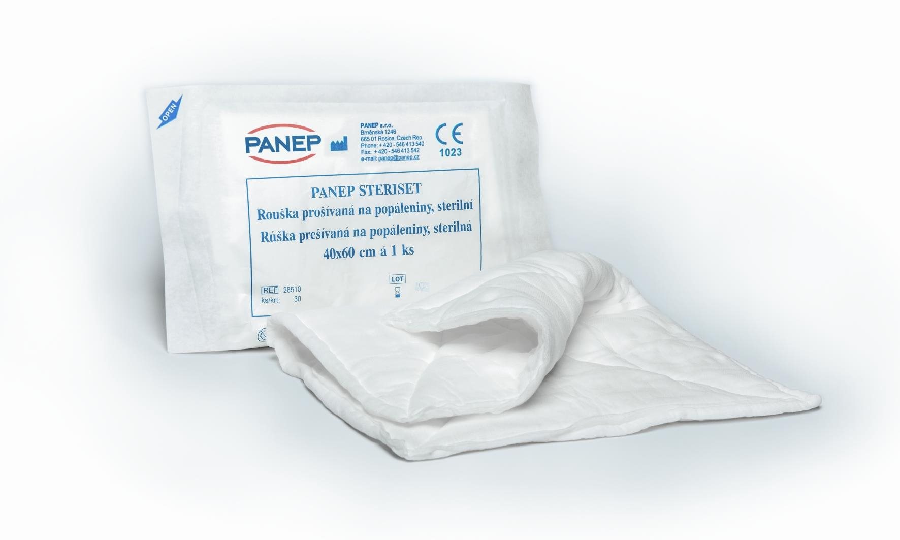 Panep Rouška prošívaná na popáleniny 40 × 60 cm, 1 ks Zdravotnícky...