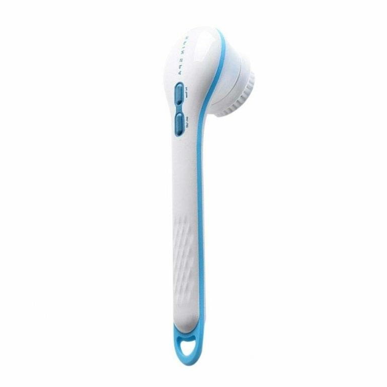 ALUM Elektrická čistiaca masážna kefa na telo – Spinning Spa Brush...