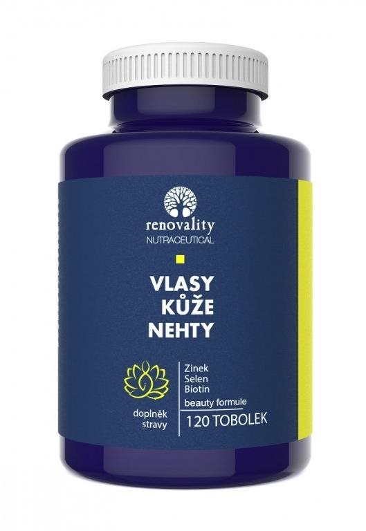 Renovality Vlasy, kůže, nehty 120 tobolek Doplnok stravy