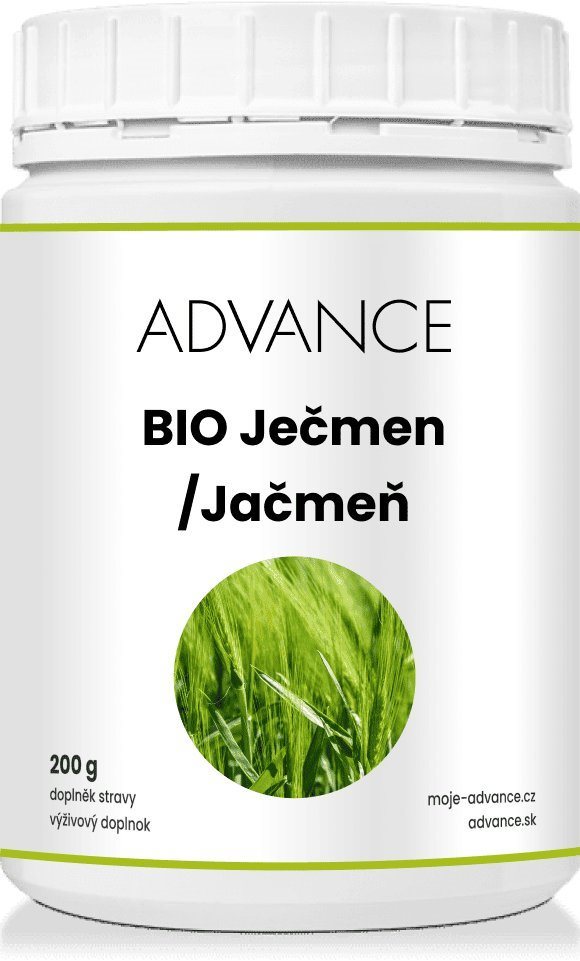 ADVANCE Jačmeň 200 g – BIO certifikácia Doplnok stravy