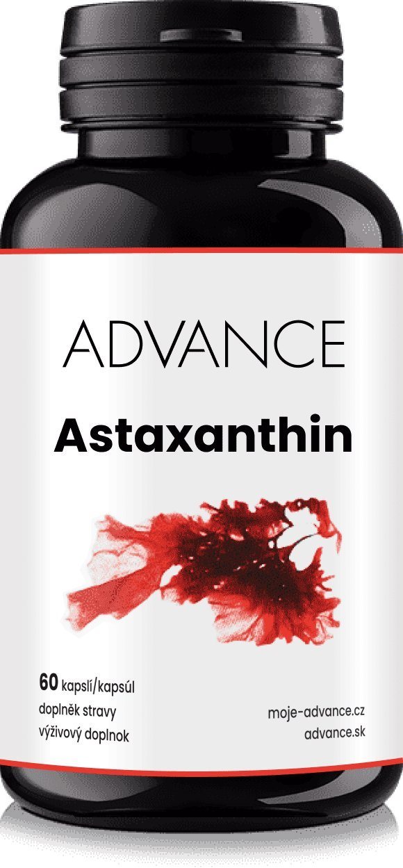 ADVANCE Astaxantín 60 kapsúl (4 mg astaxantínu v kapsule) Antioxidant