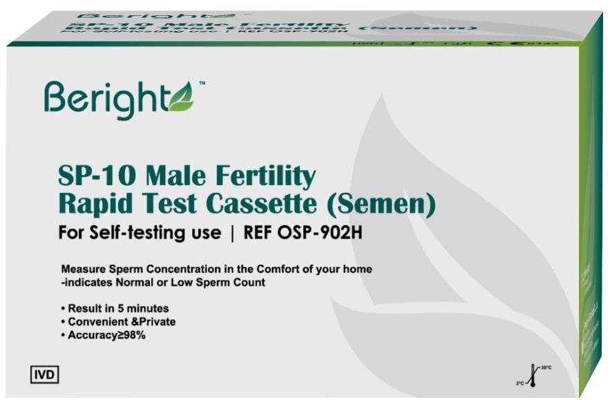 Beright Mužská plodnosť (SP-10) test – AllTest – 1 ks Domáci test