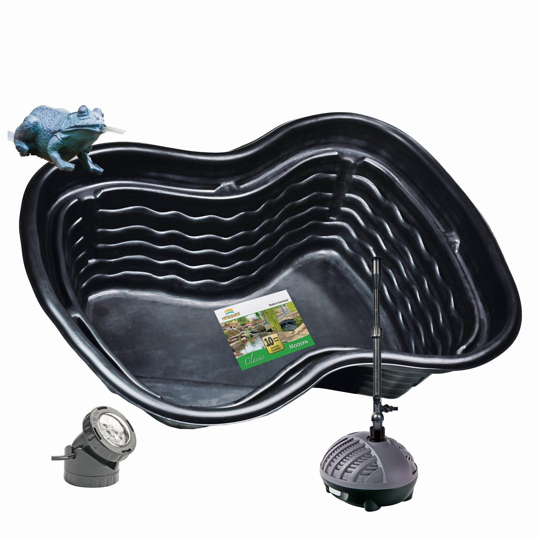 Heissner He9900013 súprava plastového jazierka, 500 l Jazierko