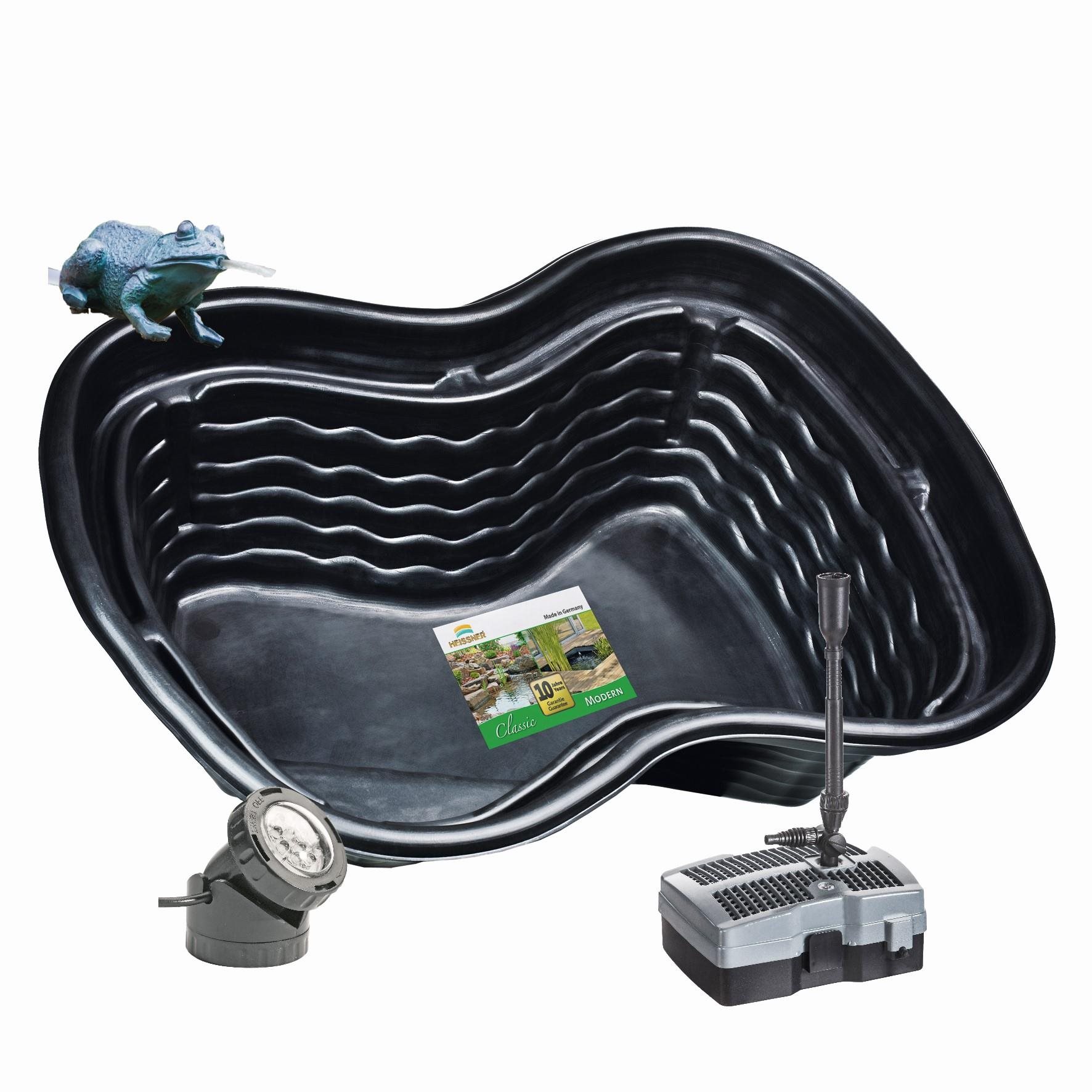 Heissner He9900014 súprava plastového jazierka, 1000 l Jazierko