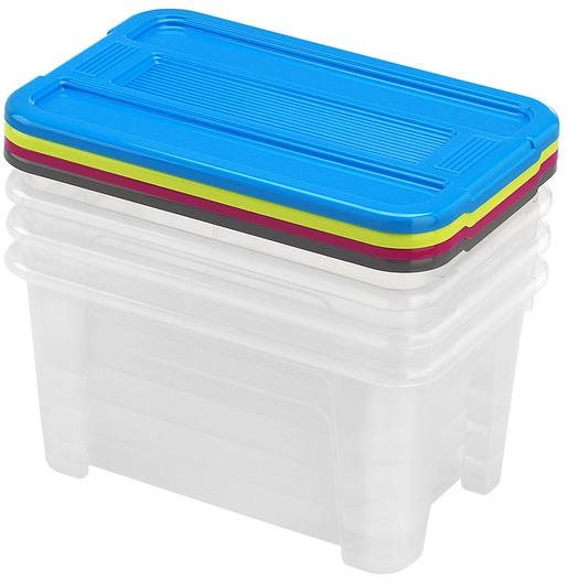 HEIDRUN Tex Box - 4,5l, 4db Tároló doboz