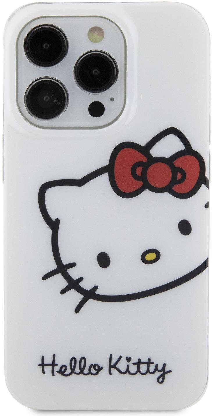 Hello Kitty IML Head Logo iPhone 13 Pro fehér tok Telefon tok