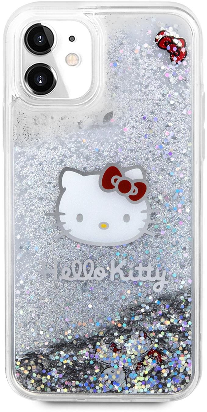 Hello Kitty Liquid Glitter Electroplating Head Logo Backcover für...