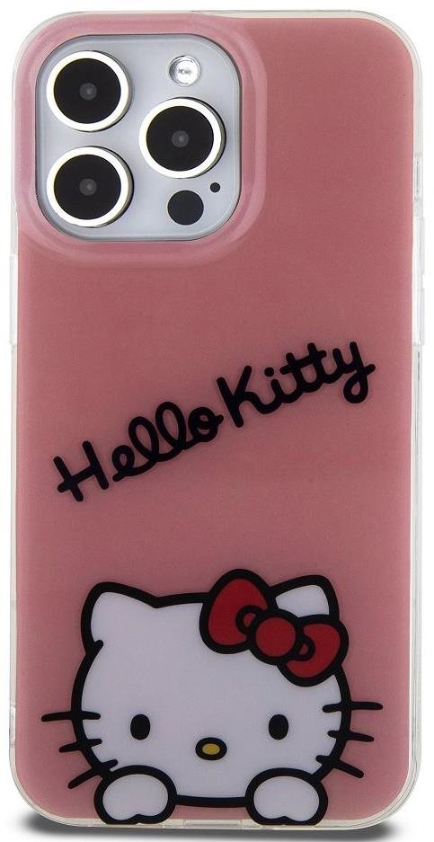 Hello Kitty IML Daydreaming Logo iPhone 15 Pro Max rózsaszín tok...