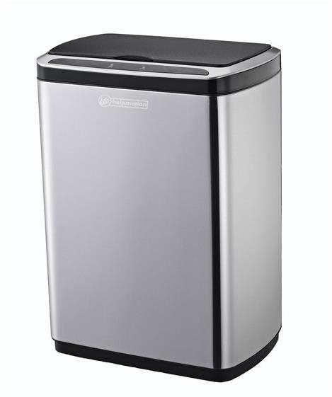 Helpmation CUBE WIDE - Berührungsloser Abfalleimer - 30 Liter...