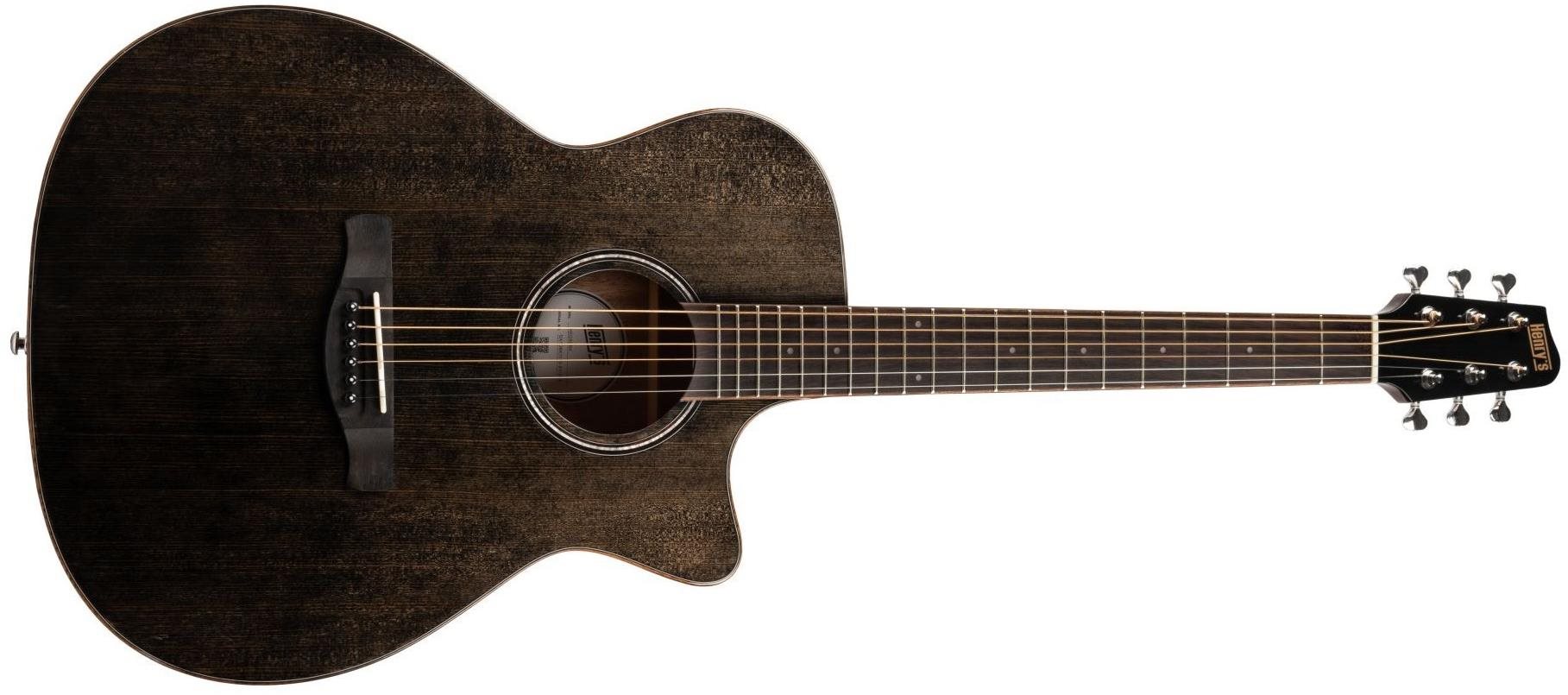 Henry’s DAILY – GAD1 čierna Akustická gitara