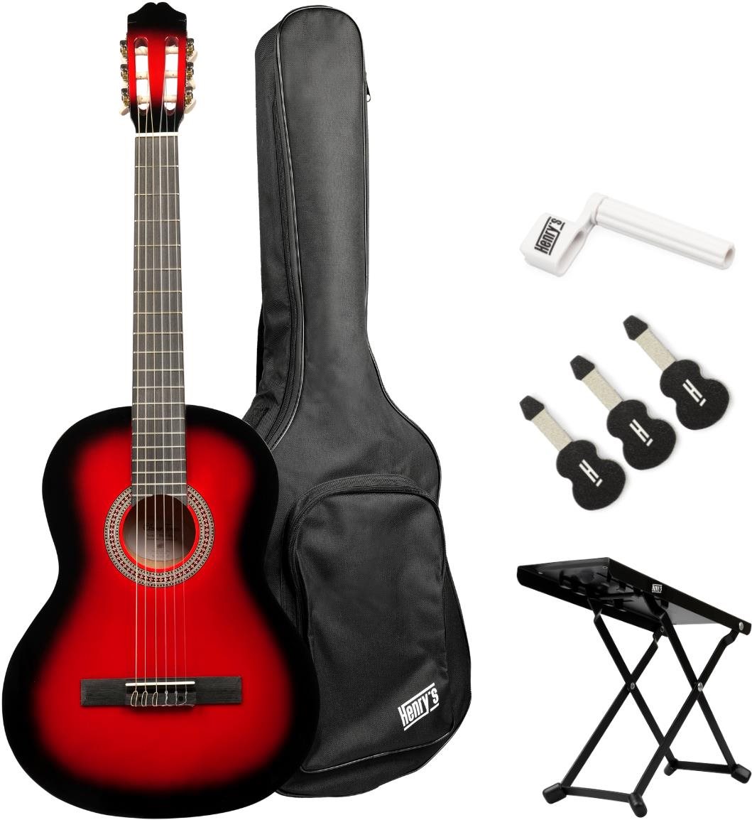 Henry’s CleverTones PACK -  vel. 3/4 s príslušenstvom červená...