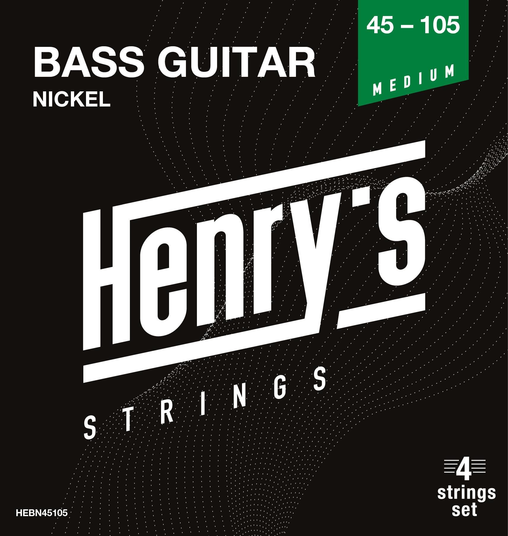 Henry's Strings Nickel 45 105 Húr