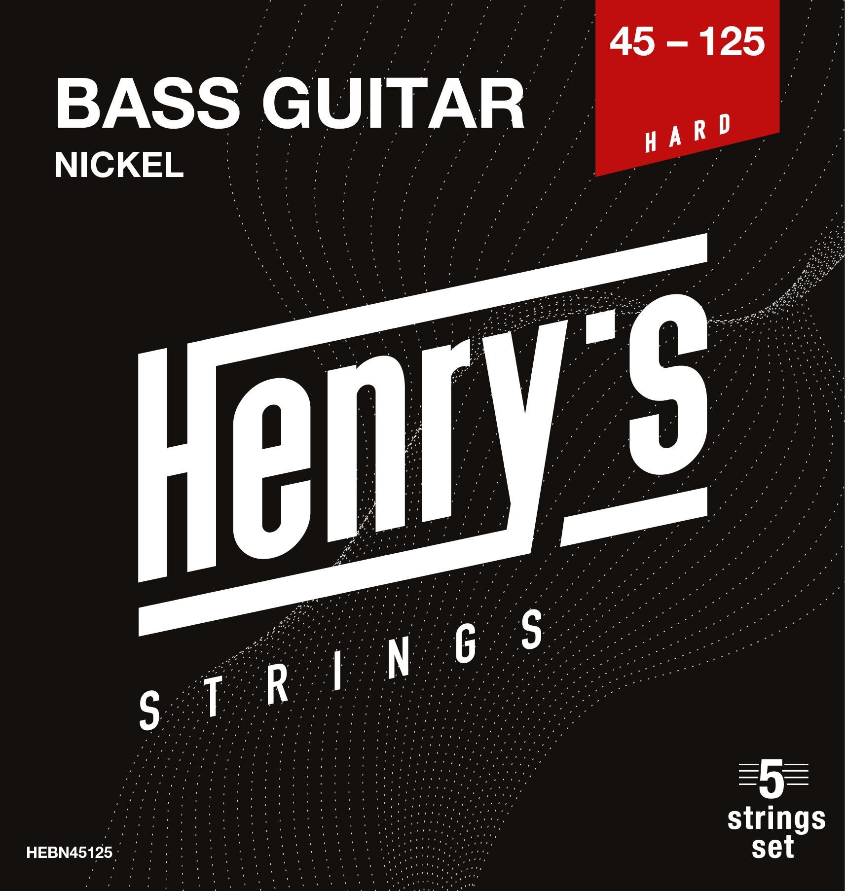 Henry's Strings Nickel 45 125 Húr