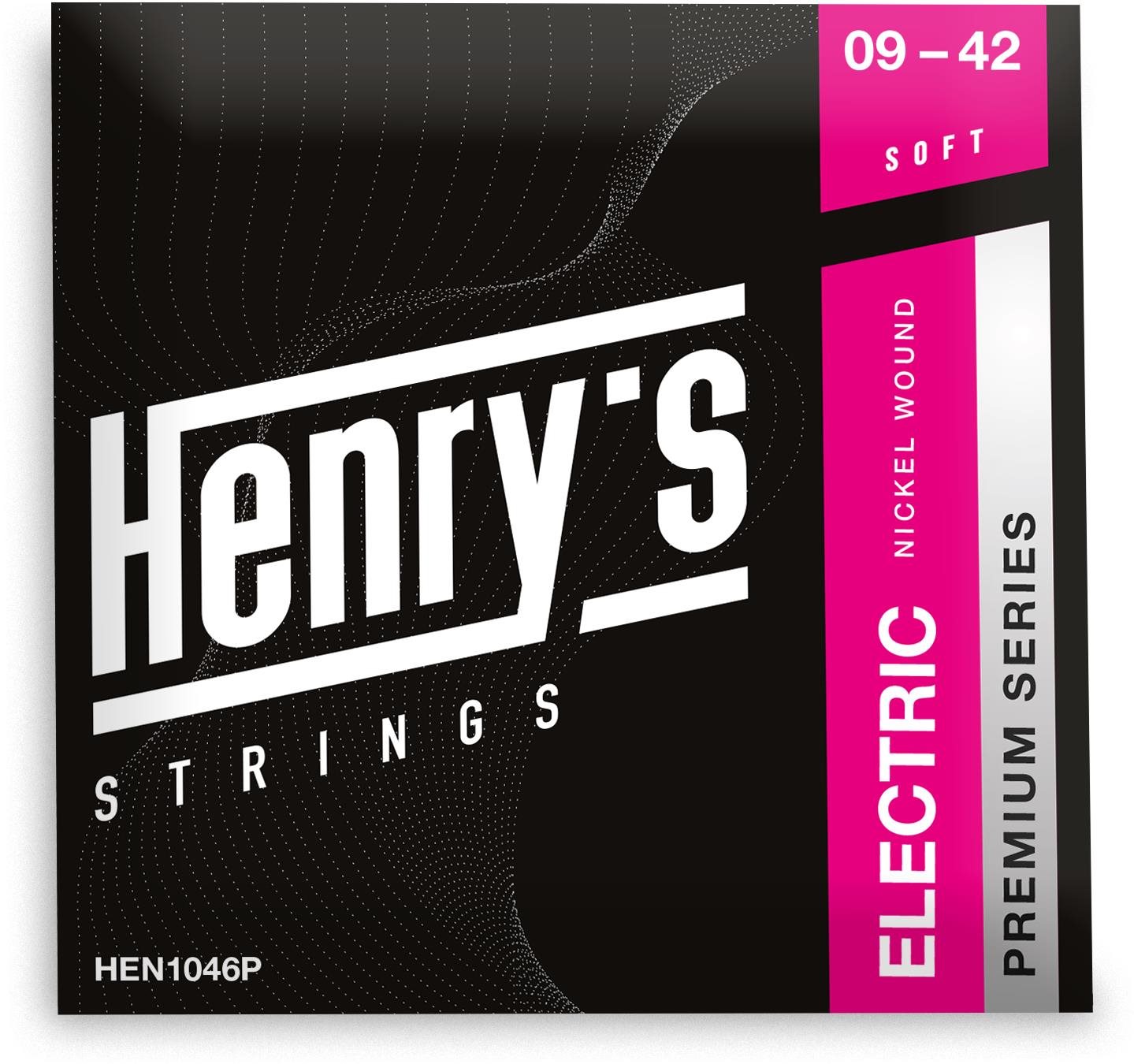 Henry’s HEN0942P PREMIUM series, Nickel Wound 09 42 Húr