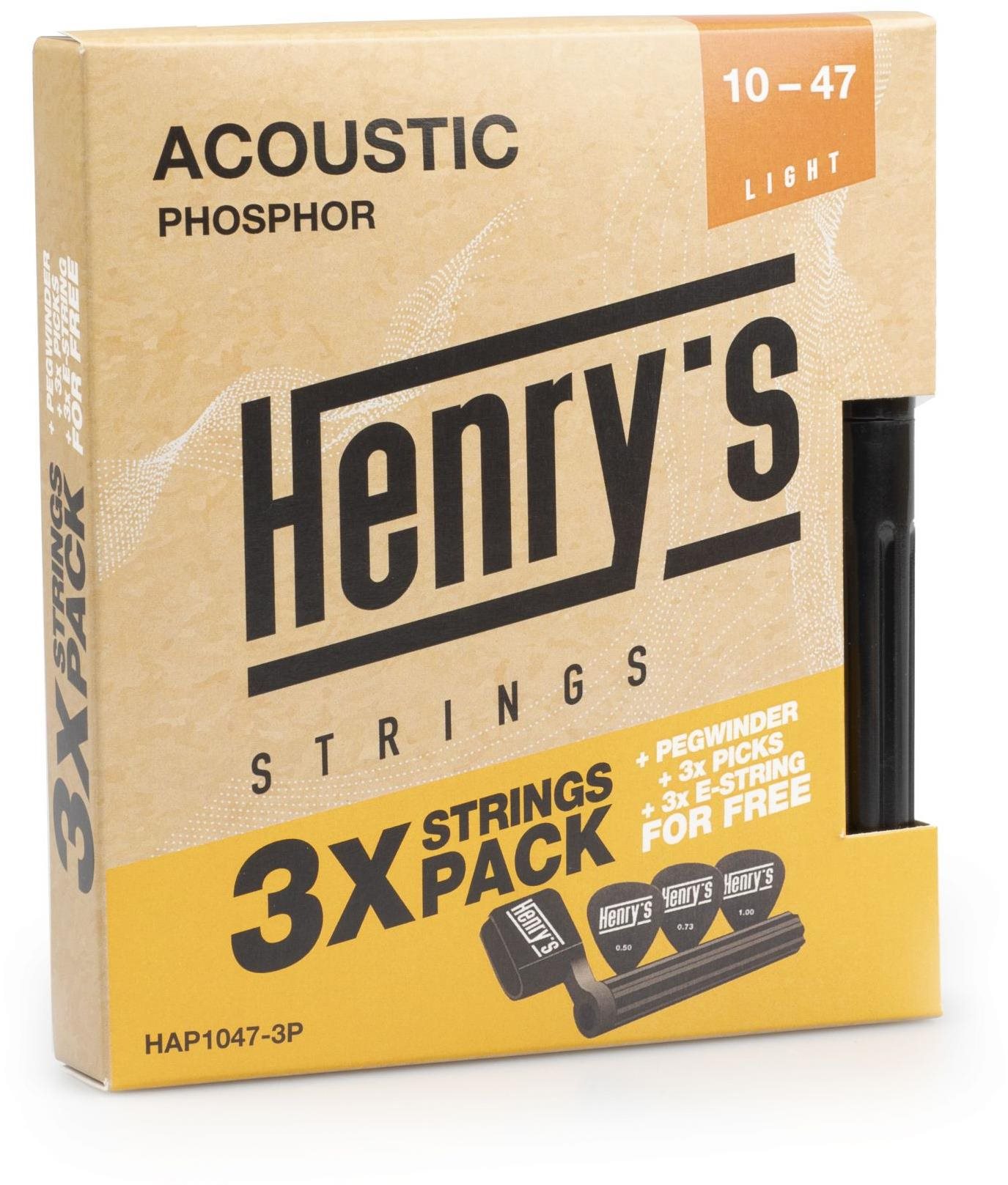 Henry’s HAP1047-3 Pack Húr