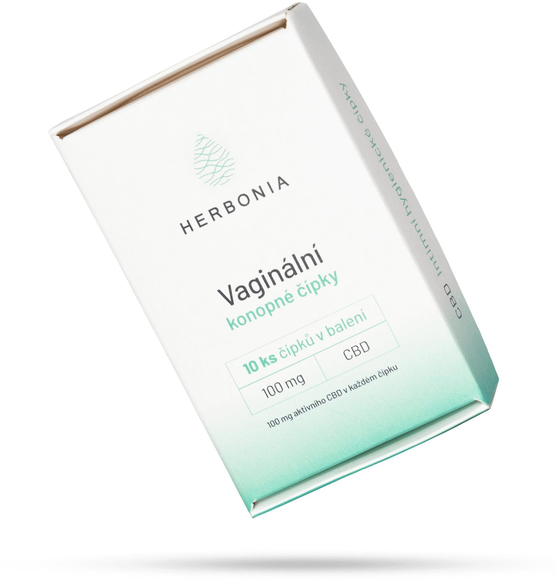 Herbonia Vaginálne konopné čapíky, 10 kusov Zdravotnícky prostriedok
