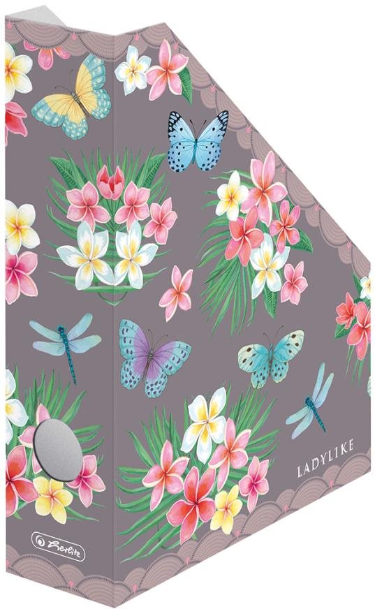 HERLITZ Box A4, Lady Motýl Stojan na časopisy