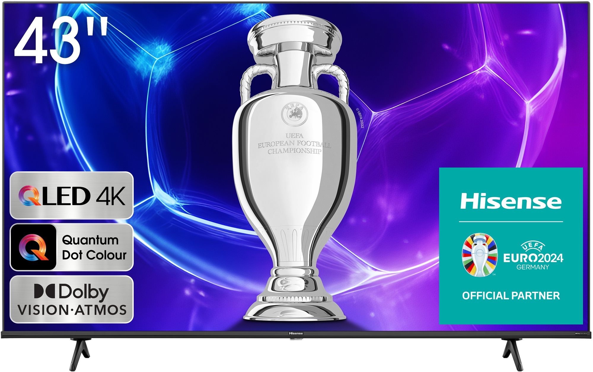 43" Hisense 43E7KQ Televízió