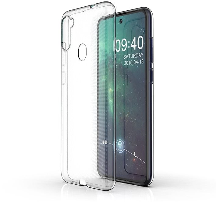 Hishell TPU pre Samsung Galaxy M11 číry Kryt na mobil