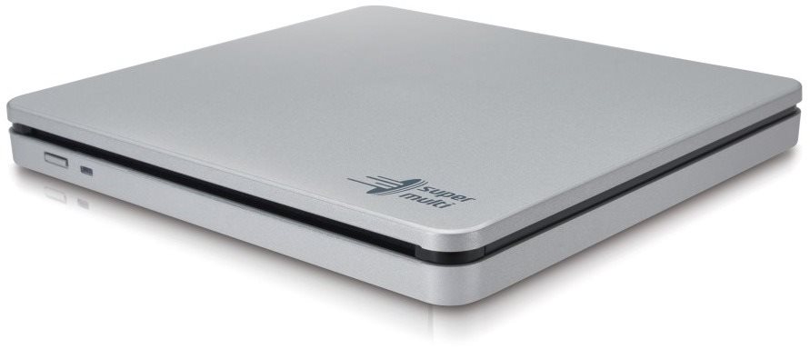 Hitachi-LG GP70 Ultra slim, strieborná Externá napaľovačka