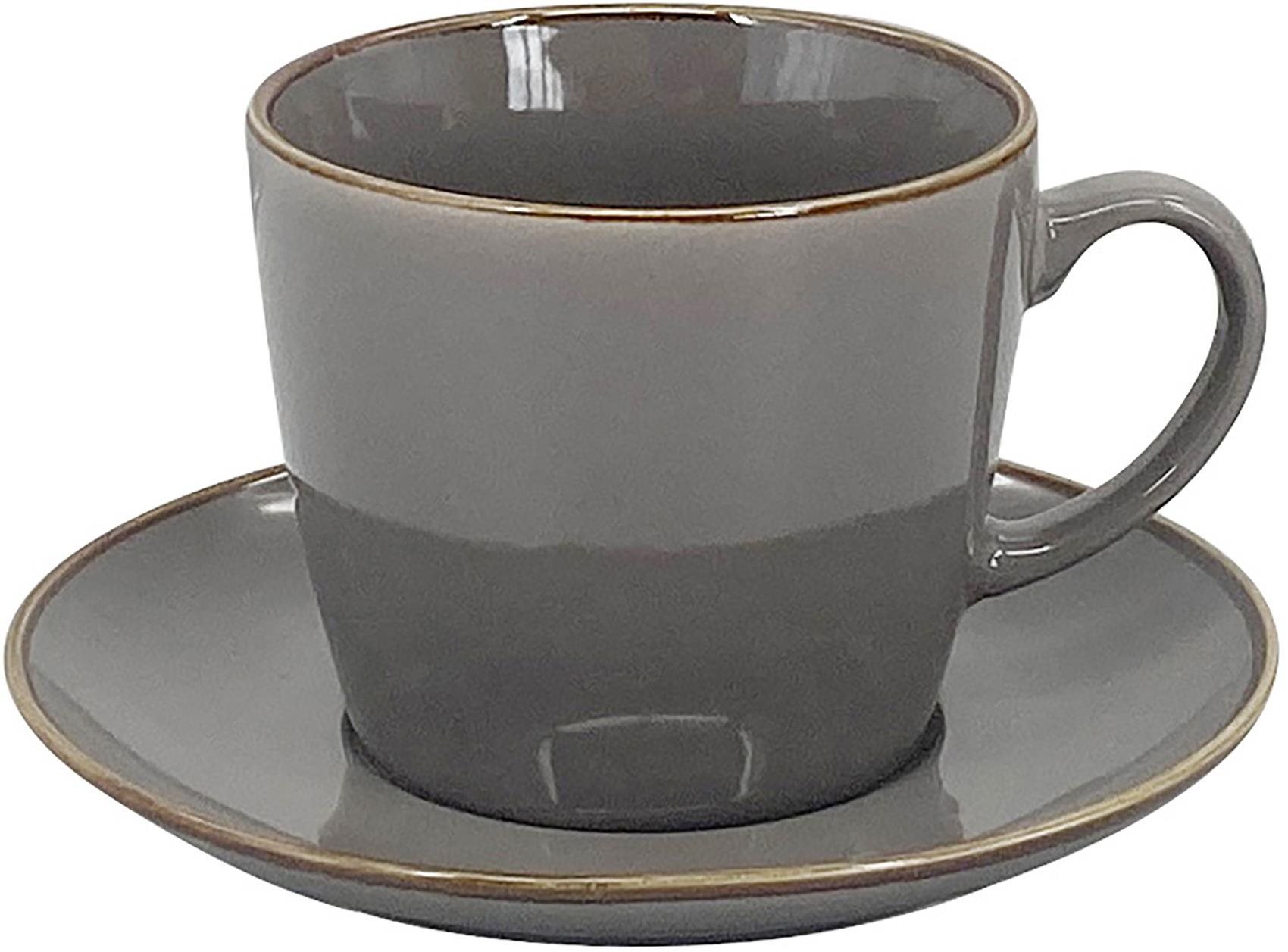 Clay Time, 350 ml, sivá Šálka