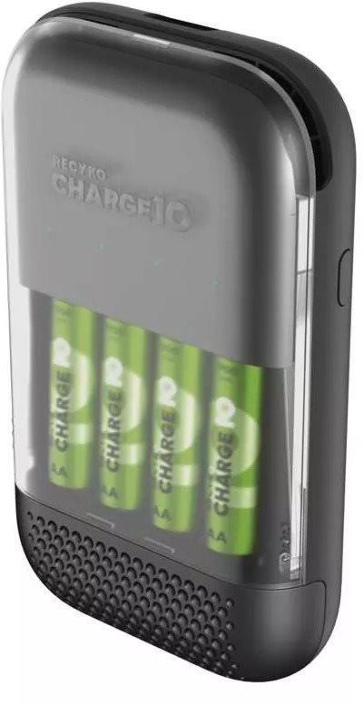 GP Ultra-rýchla nabíjačka batérií GP Charge 10 S491 + 4× AA...