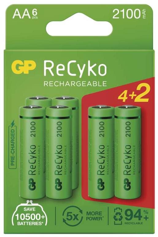 GP Nabíjacia batéria GP ReCyko 2100 AA (HR6) Nabíjateľná batéria