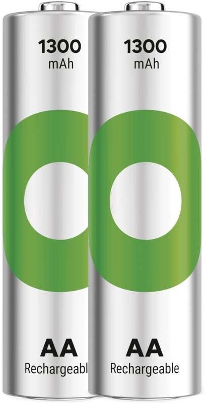 GP Nabíjateľná batéria ReCyko 1300 AA (HR6), 2 ks Nabíjateľná batéria