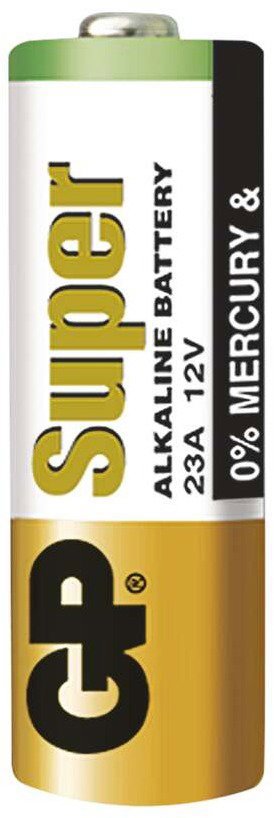 GP Alkaline Spezialbatterie 23AF (MN21, V23GA) 12V Einwegbatterie