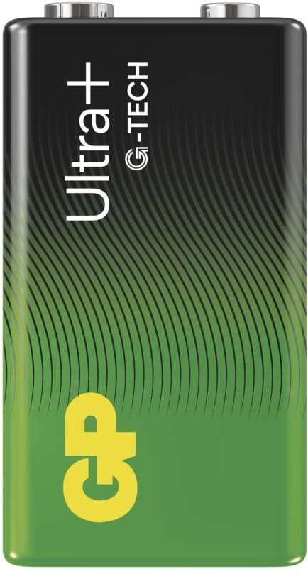 GP Ultra Plus 9V alkáli elem (6LF22), 1 db Eldobható elem
