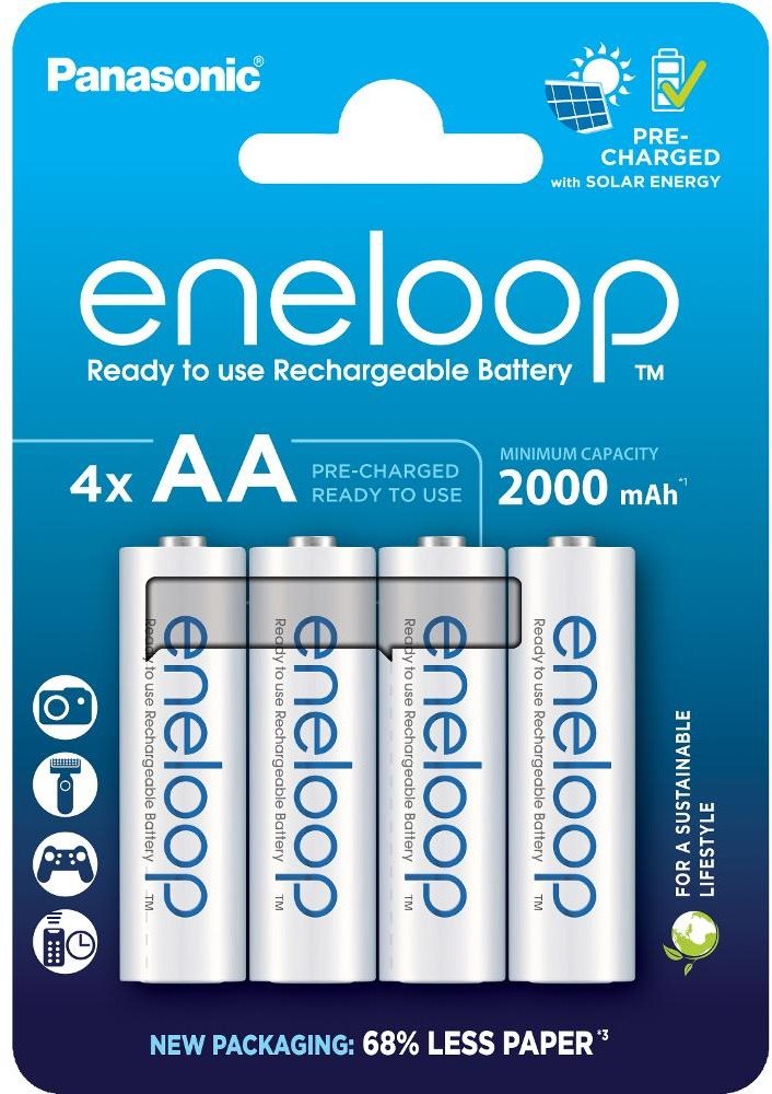 Panasonic eneloop HR6 AA 3MCCE/4BE N Tölthető elem